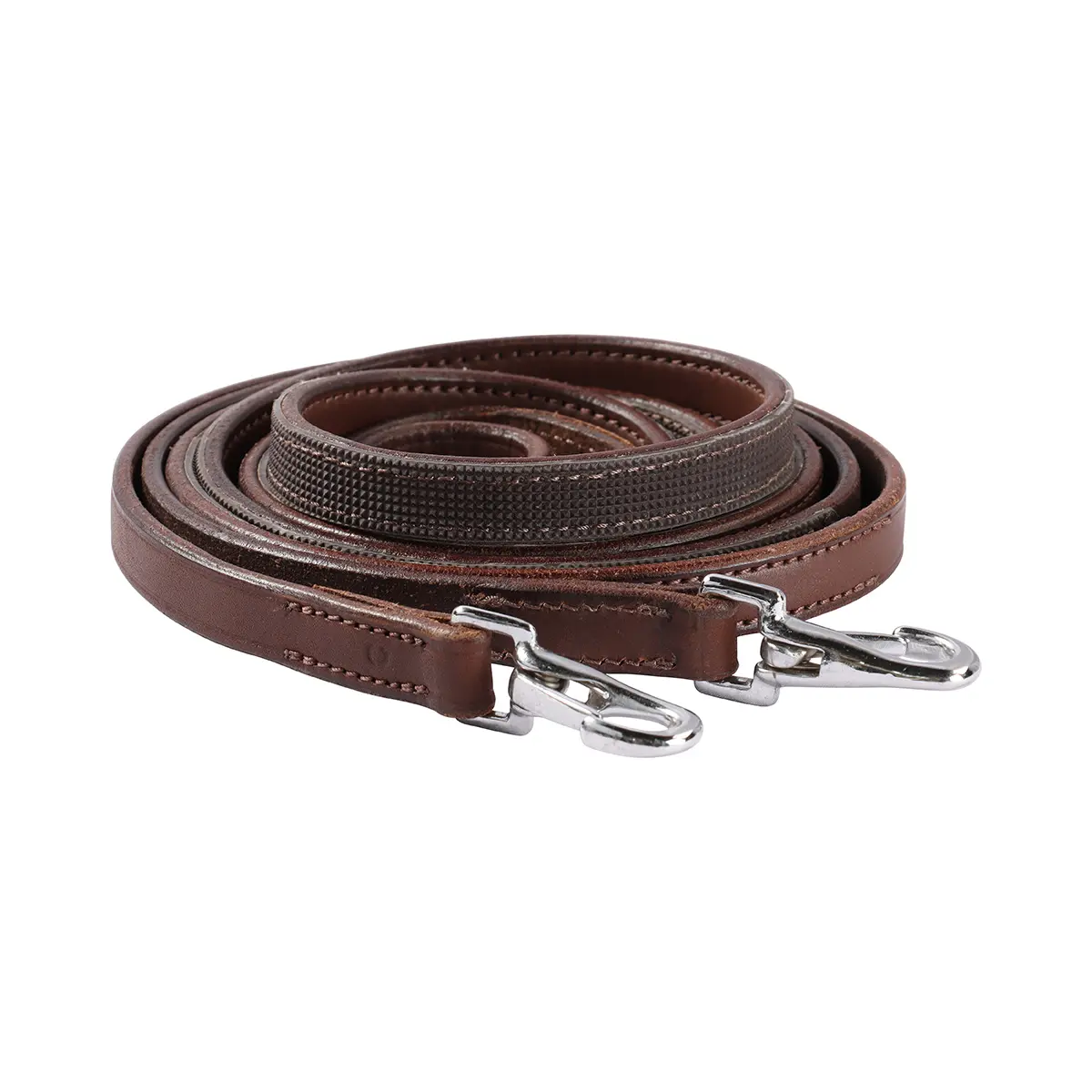 EDIX antislip lederen teugels met clips